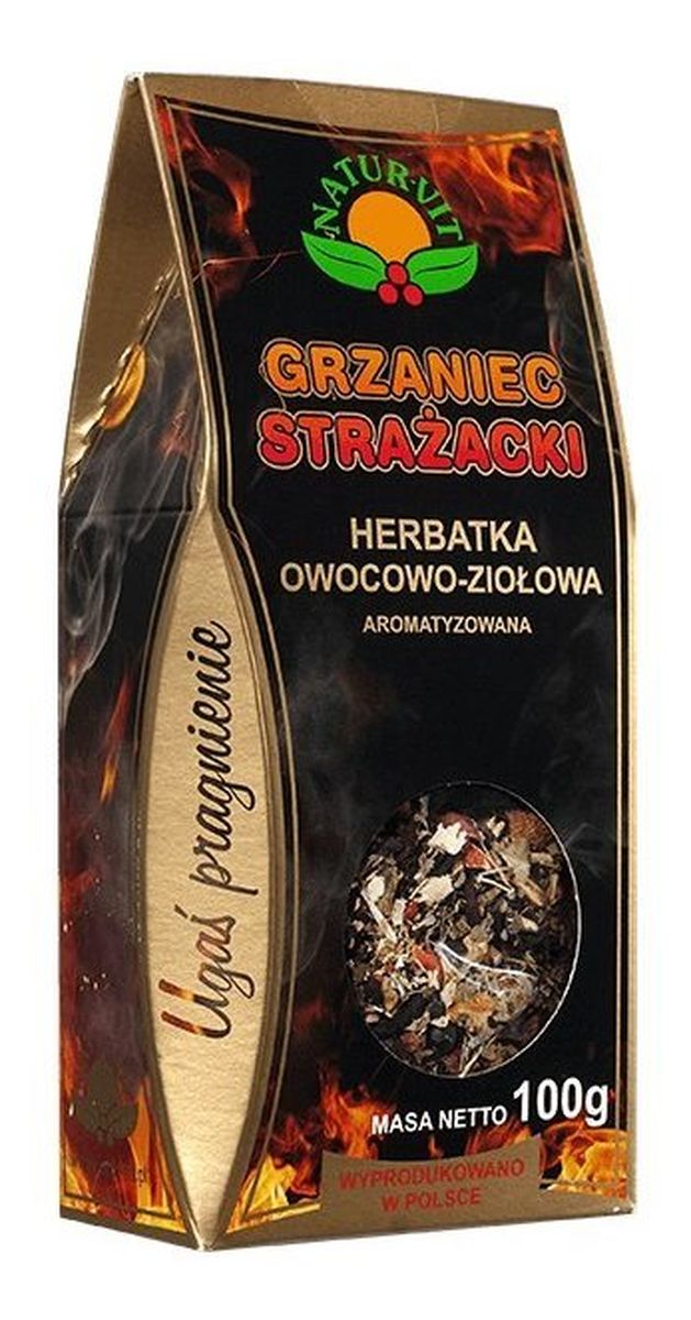 Herbatka Owocowo-Ziołowa aromatyzowana Grzaniec Strażacki