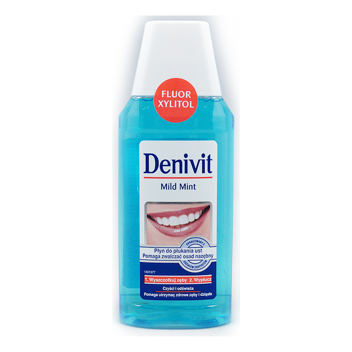 Denivit Mild Mint Płyn Do Płukania Jamy Ustnej 300ml