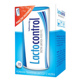 Enzym Laktaza 4500 FCC suplement diety 70 tabletek powlekanych