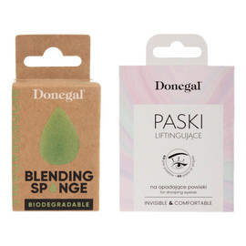 Paski liftingujące na opadające powieki 60 szt. + Gąbeczka do makijażu