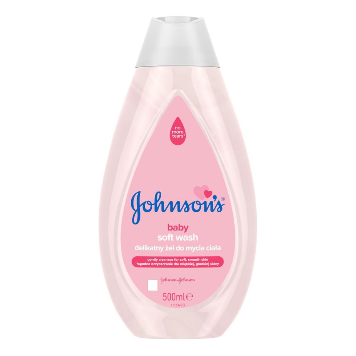 Johnson & Johnson Baby Delikatny Żel do mycia ciała dla dzieci 500ml
