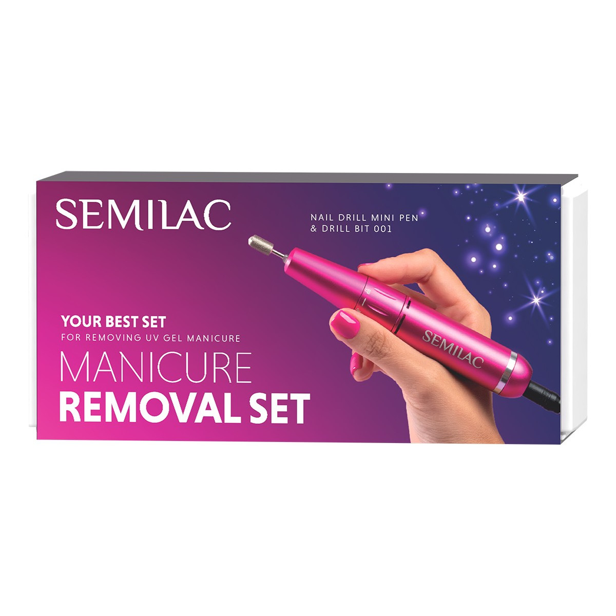 Semilac Zestaw prezentowy manicure removal set