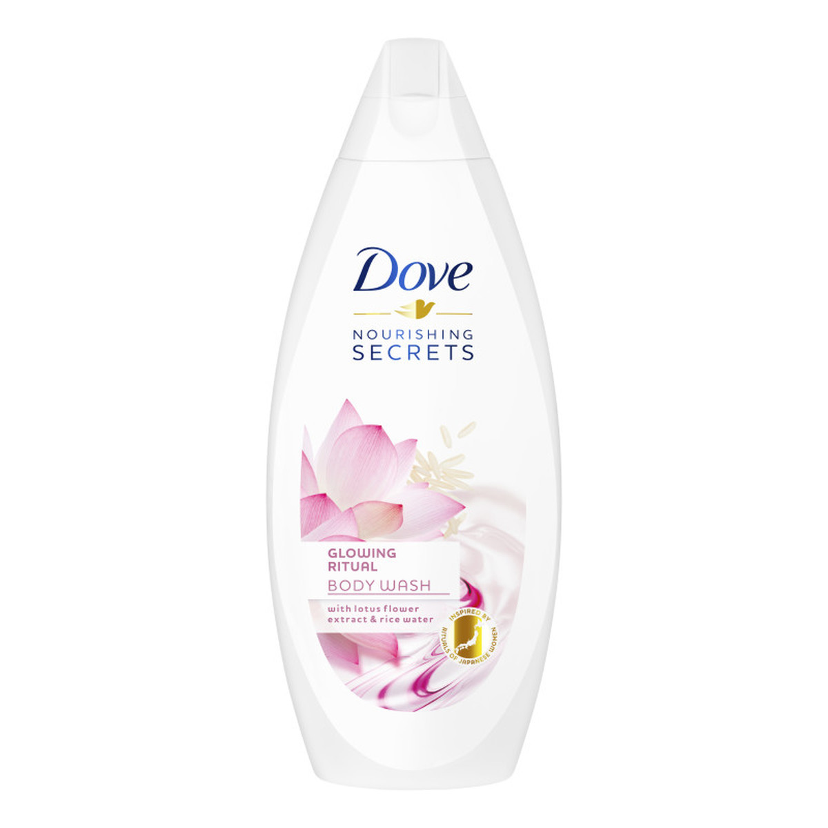 Dove Nourishing Secrets żel pod prysznic Lotus Flower Extract & Rice Water 250ml