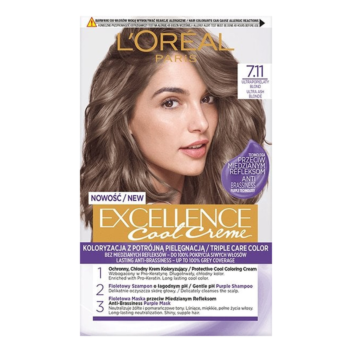 Loreal Excellence Cool Creme Farba do włosów