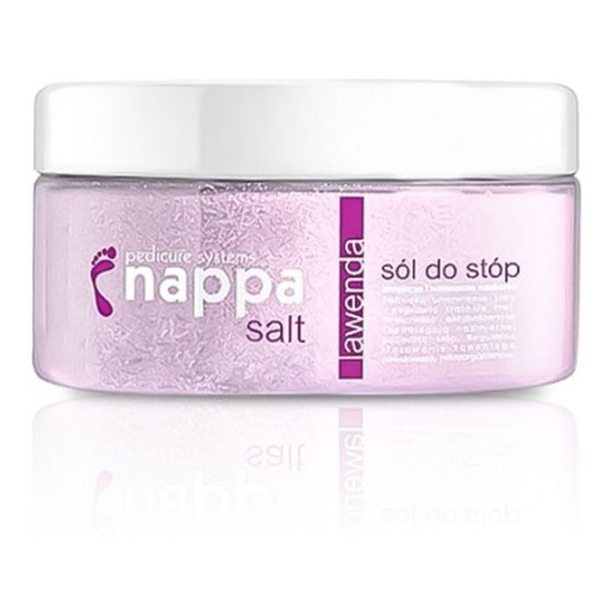Silcare Nappa salt sól do stóp lawenda 400g
