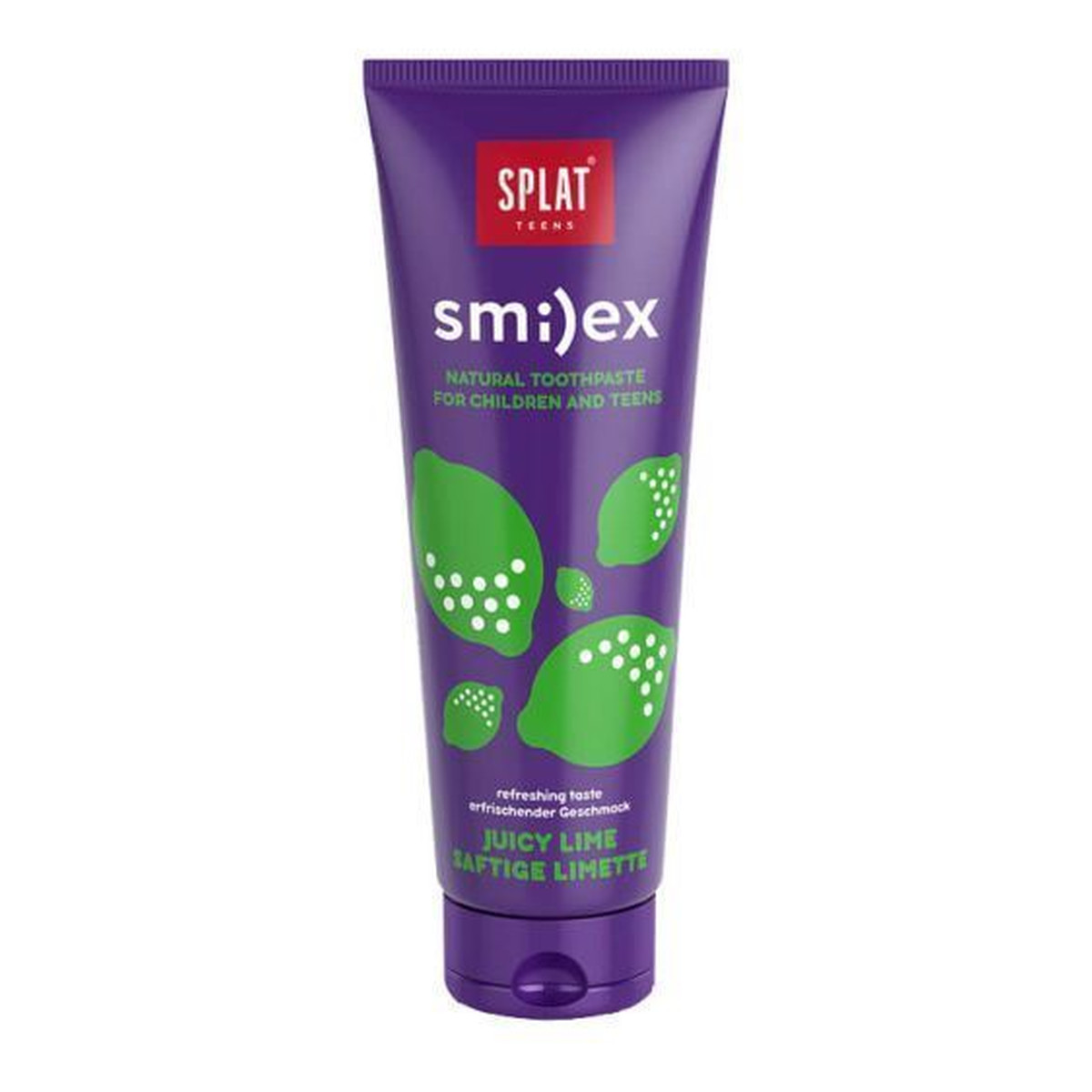 Splat Smilex Juicy Lime pasta dla dzieci powyżej 12 roku życia 75ml