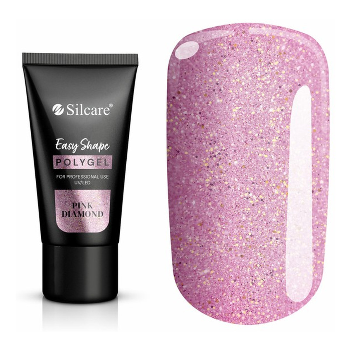 Silcare Easy Shape Polygel Akrylożel do paznokci Pink Diamond 30g