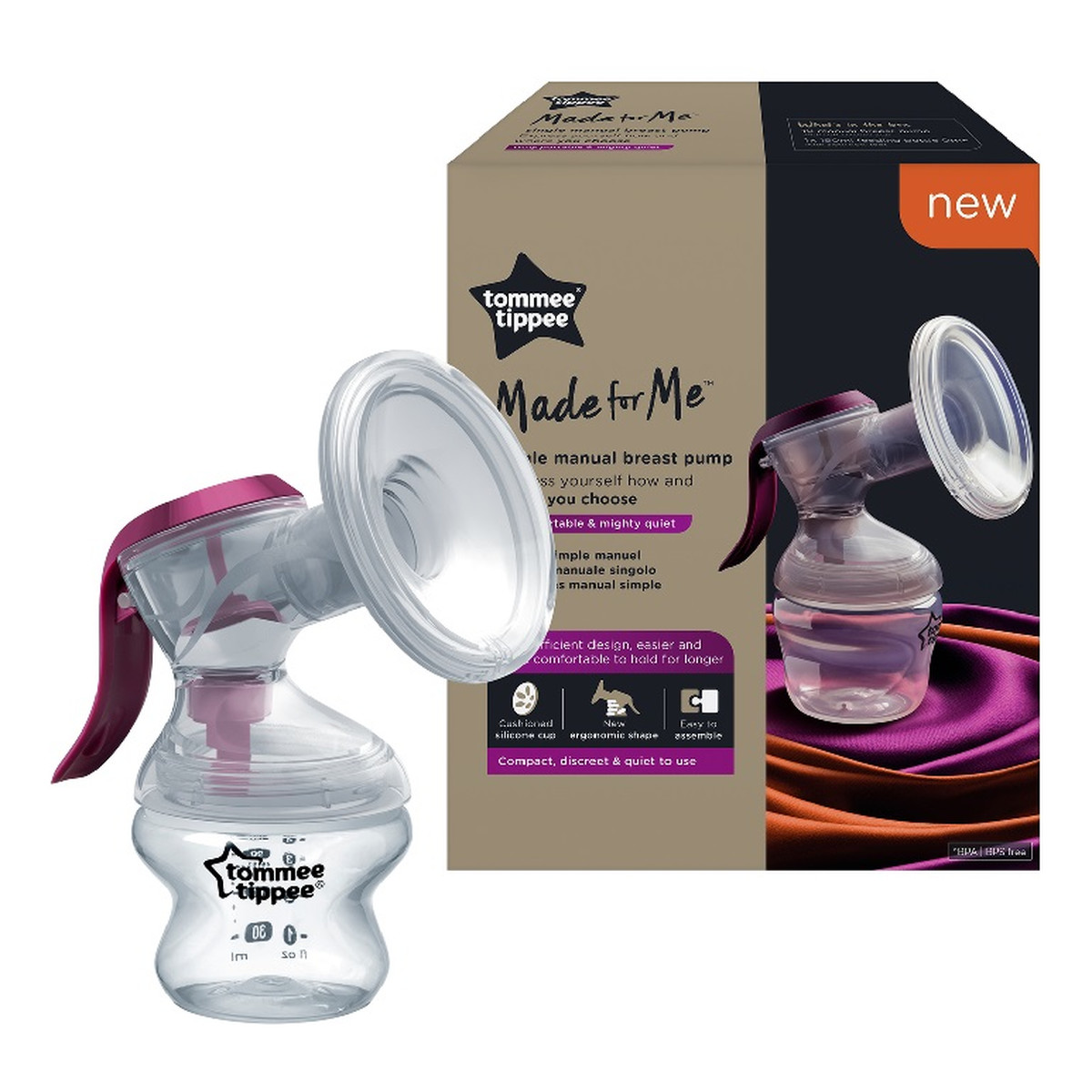 Tommee Tippee Made for me laktator ręczny
