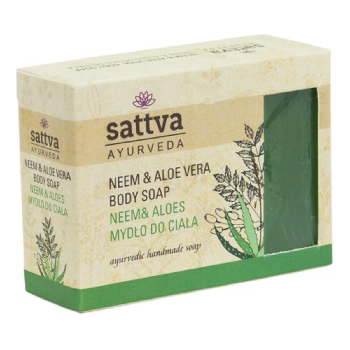 Sattva Mydło Do Ciała Neem&Aloes 125g