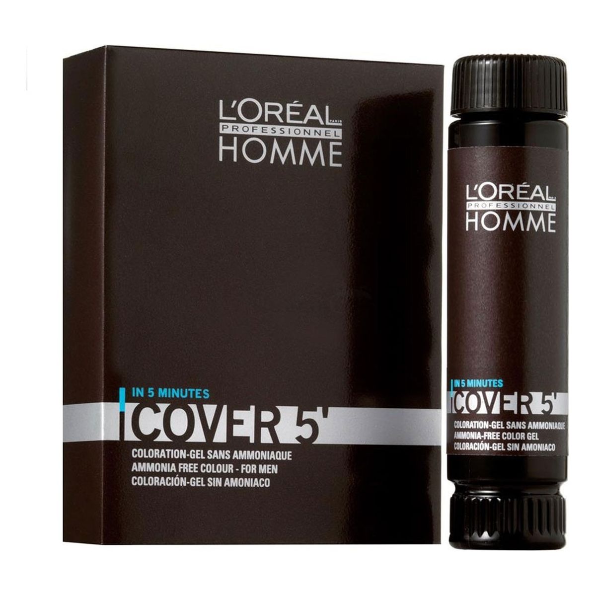 L'Oreal Paris Cover 5 żel do koloryzacji włosów dla mężczyzn 3x50ml 50ml