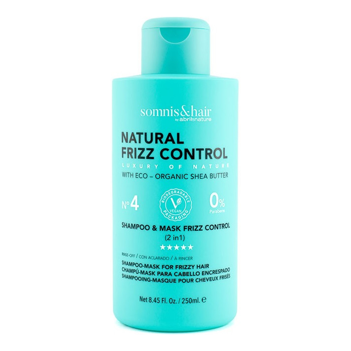 Somnis&Hair Natural frizz control szampon i maska ​​włosów 2w1 250ml