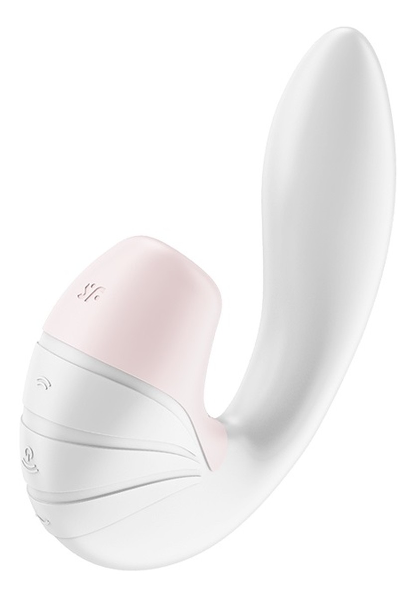 Supernova stymulator łechtaczkowy z wibracjami white