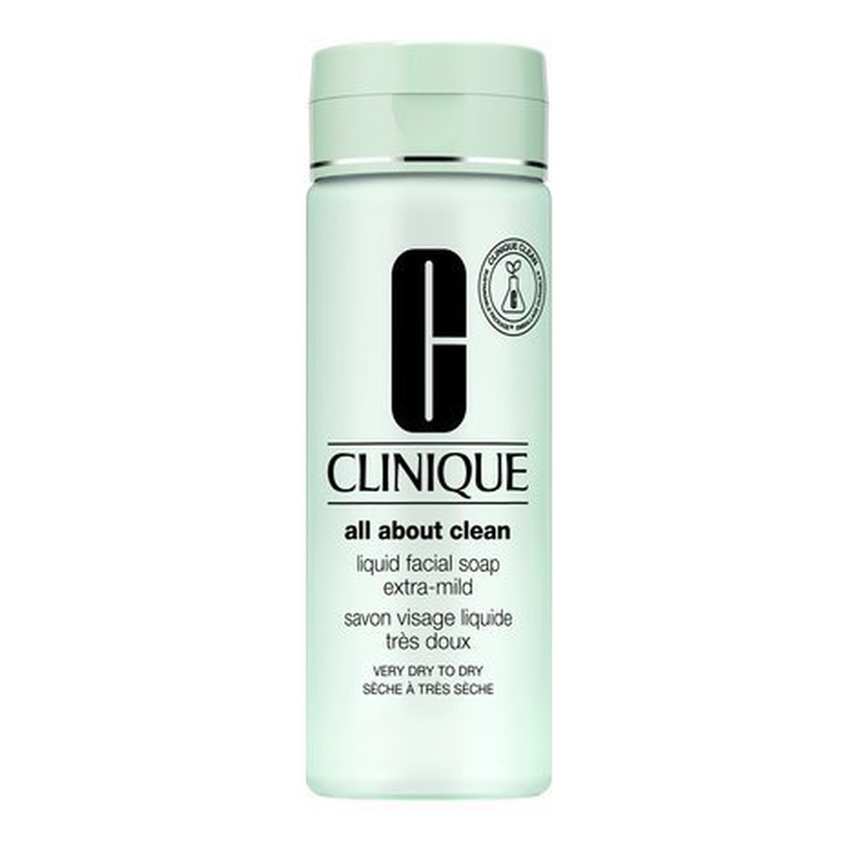 Clinique Liquid Facial Soap Extra-Mild Mydło w płynie do twarzy do skóry suchej i bardzo suchej 200ml