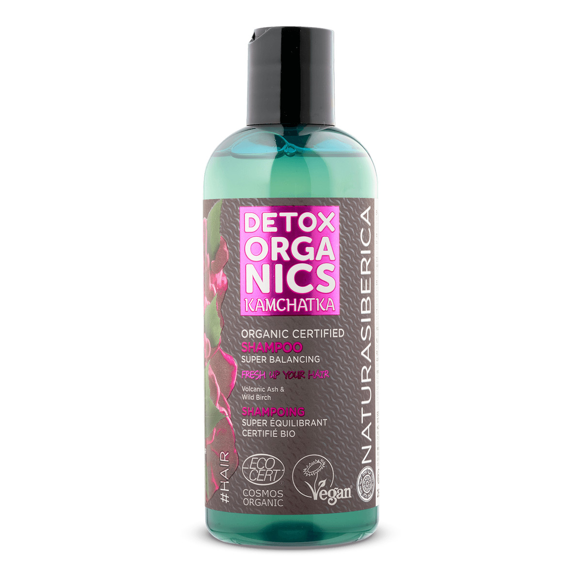 Natura Siberica Detox Organics Kamchatka Balansująco - wzmacniający szampon do włosów 260ml