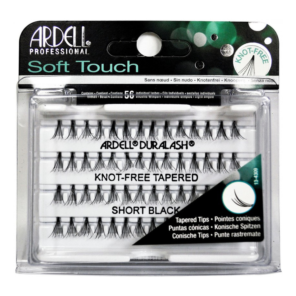 Ardell Soft Touch Kępki rzęs BEZ WĘZEŁKÓW KRÓTKIE