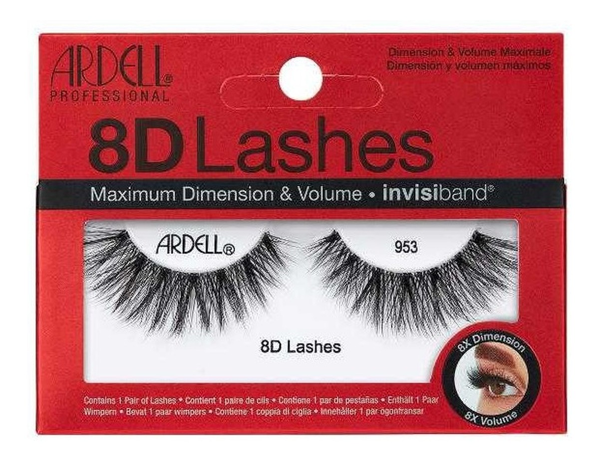 Sztuczne rzęsy na pasku 8D Lashes Invisiband 953