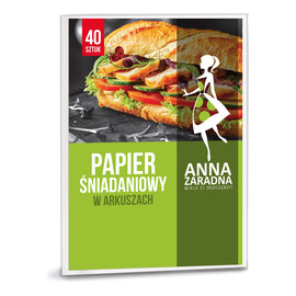 Papier śniadaniowy w arkuszach - 40szt.