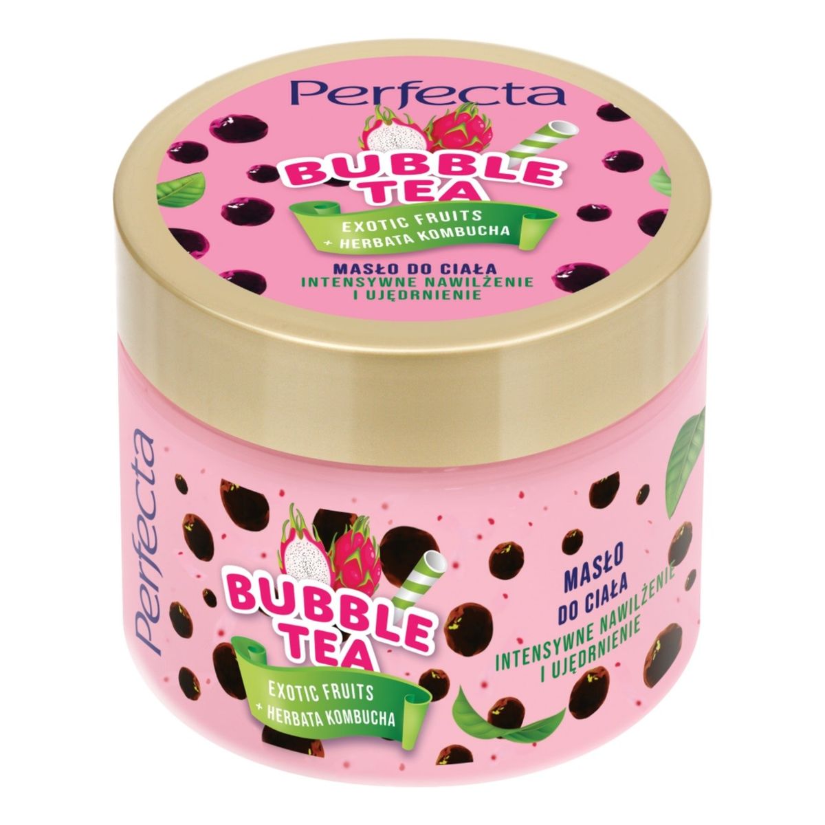 Perfecta Bubble Tea Masło do ciała Exotic Fruit 300ml