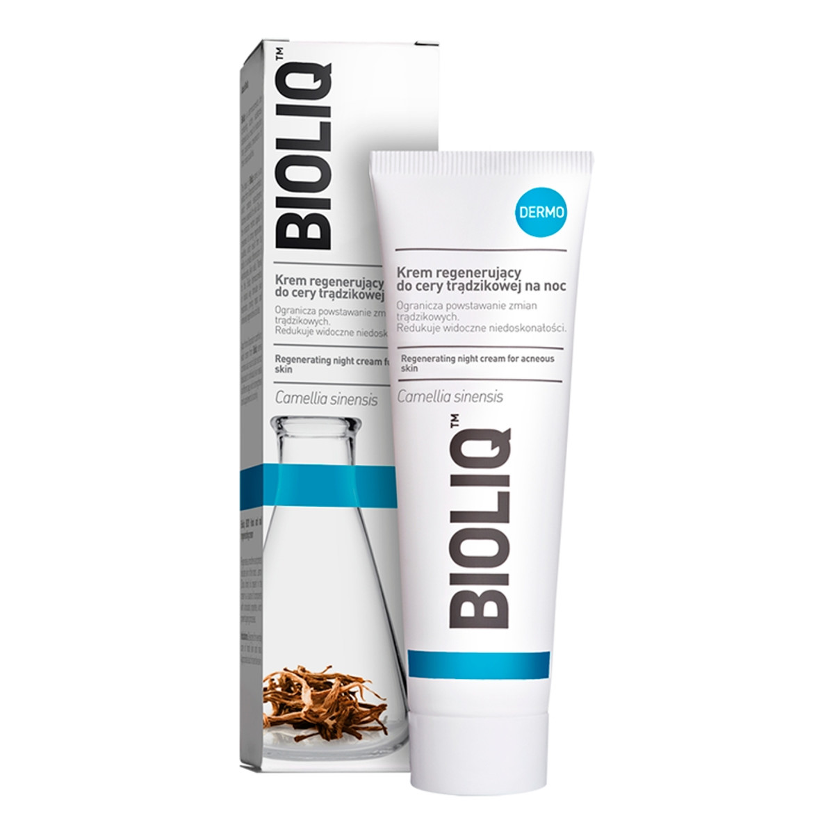 Bioliq Dermo krem regenerujący do cery trądzikowej na noc 50ml