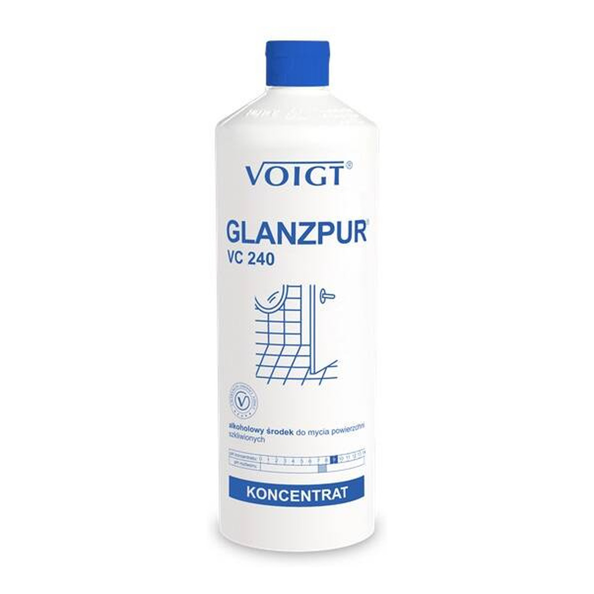 Voigt Glanzpur środek do mycia podłóg, płytek, drzwi i okien 1000ml