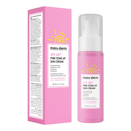 Krem Przeciwsłoneczny z Różowym Odcieniem SPF 50+