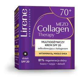 Multiodżywczy krem SPF 20 odbudowujący z kolagenem 70+ na dzień