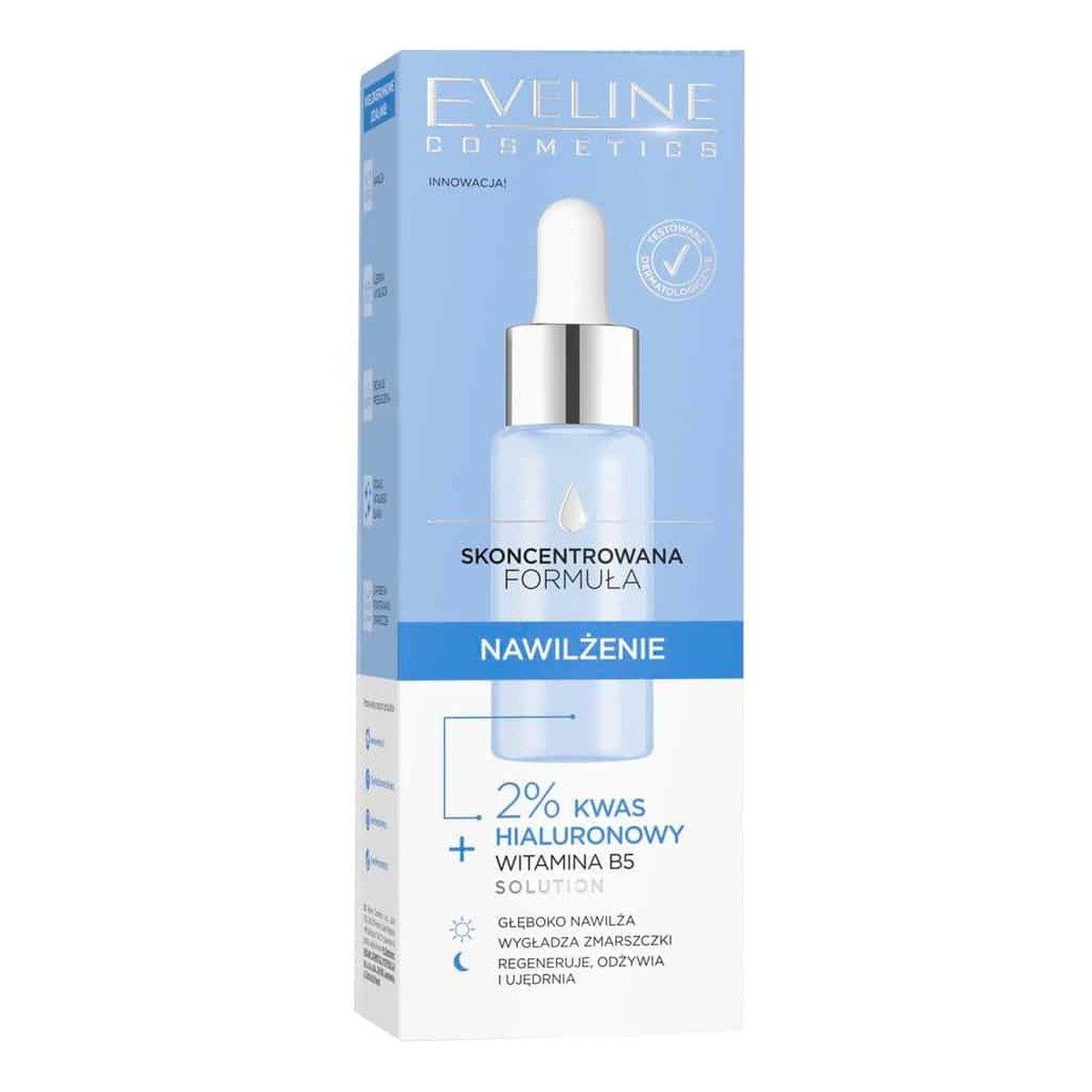 Eveline Skoncentrowana Formuła Serum do twarzy "Nawilżenie" na dzień i noc 18ml