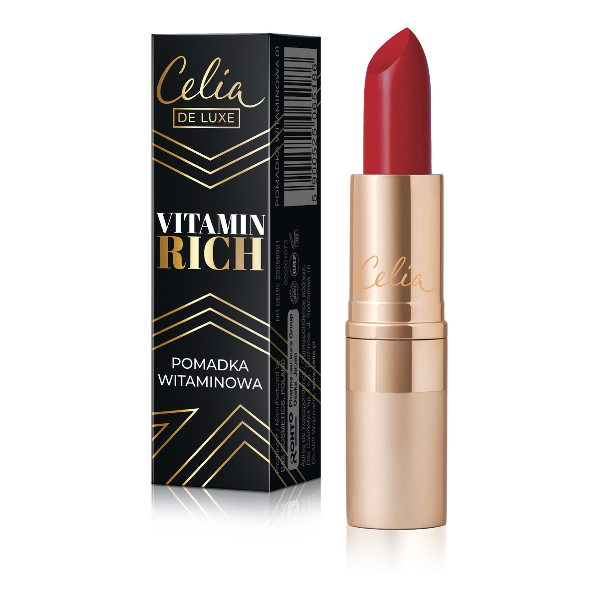 Celia de Luxe Pomadka witaminowa Vitamin Rich 3g