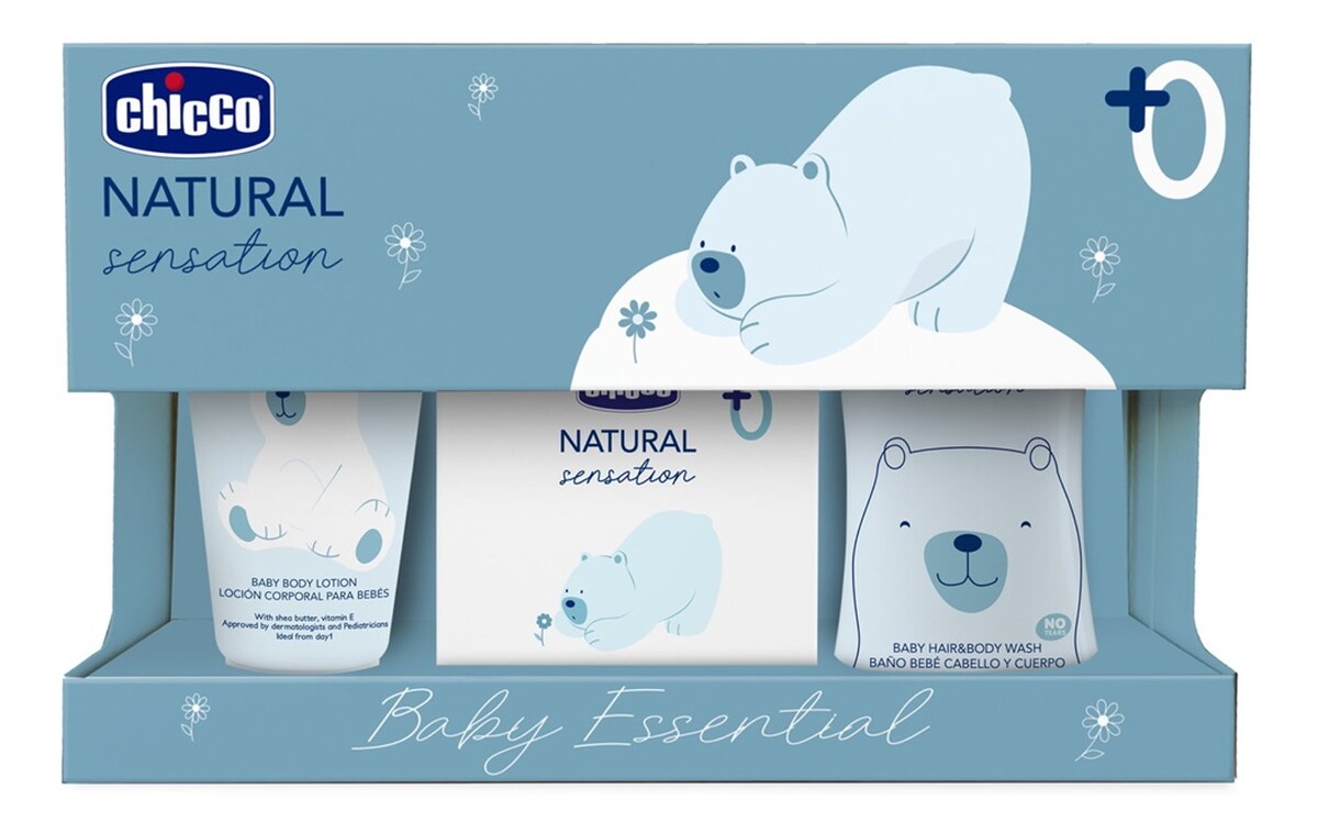 Zestaw płyn do ciała i włosów 200ml + balsam do ciała 150ml + woda perfumowana 100ml