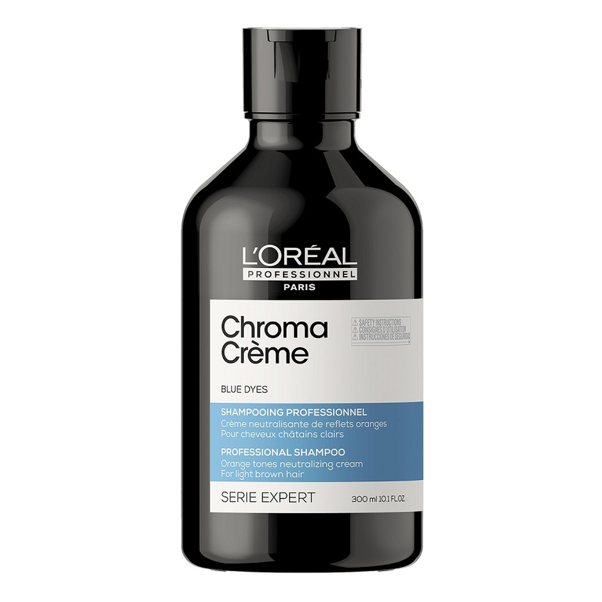 L`oreal Serie Expert Chroma Creme Ash Shampoo kremowy szampon do neutralizacji miedzianych tonów na jasnych brązach 300ml