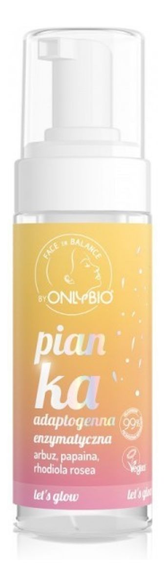 Pianka do twarzy adaptogenna enzymatyczna