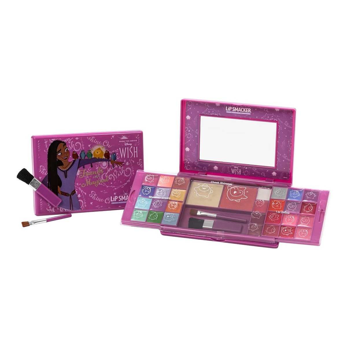 Lip Smacker Disney wish magic makeup palette paleta do makijażu dla dzieci