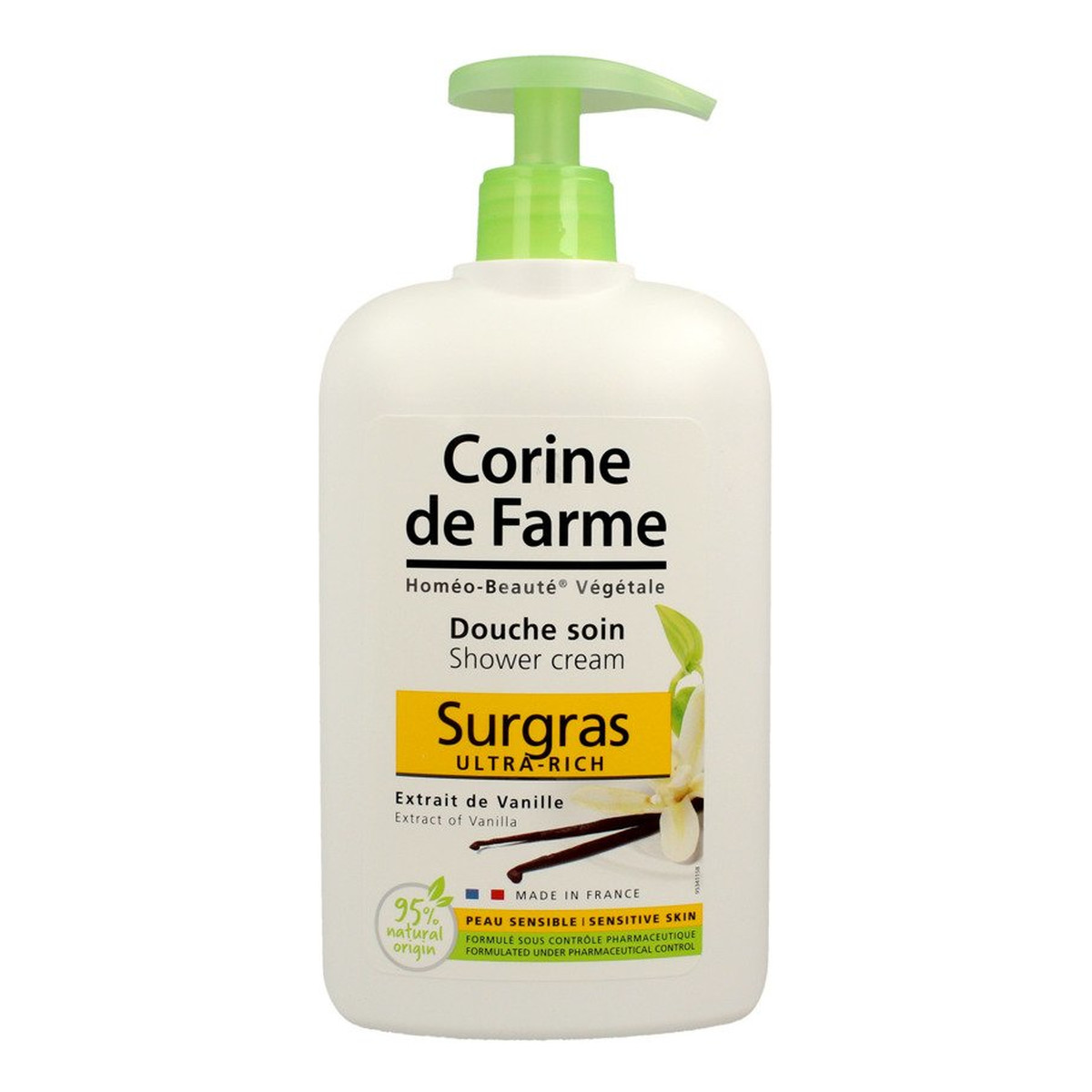 Corine De Farme HBV Kremowy Żel pod prysznic ultranawilżający Wanilia 750ml
