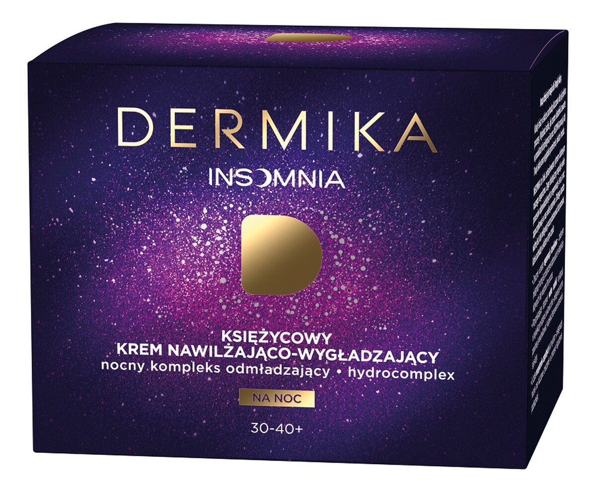 30-40+ księżycowy krem nawilżająco-wygładzający na noc