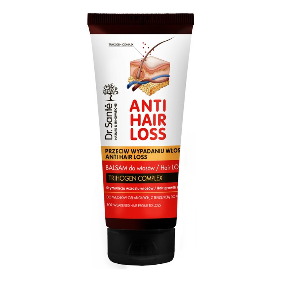 Dr. Sante Anti Hair Loss Balsam stymulujący wzrost włosów 200ml