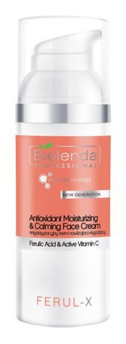 Antioxidant Moisturizing & Calming Face Cream antyoksydacyjny krem nawilżająco-łagodzący