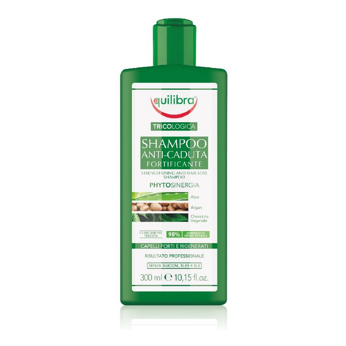 Equilibra Tricologica Shampoo Anti-Caduta Fortificante - Wzmacniający szampon przeciw wypadaniu włosów 300ml