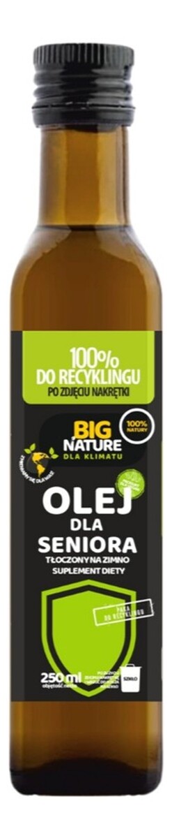 Olej dla seniora tłoczony na zimno