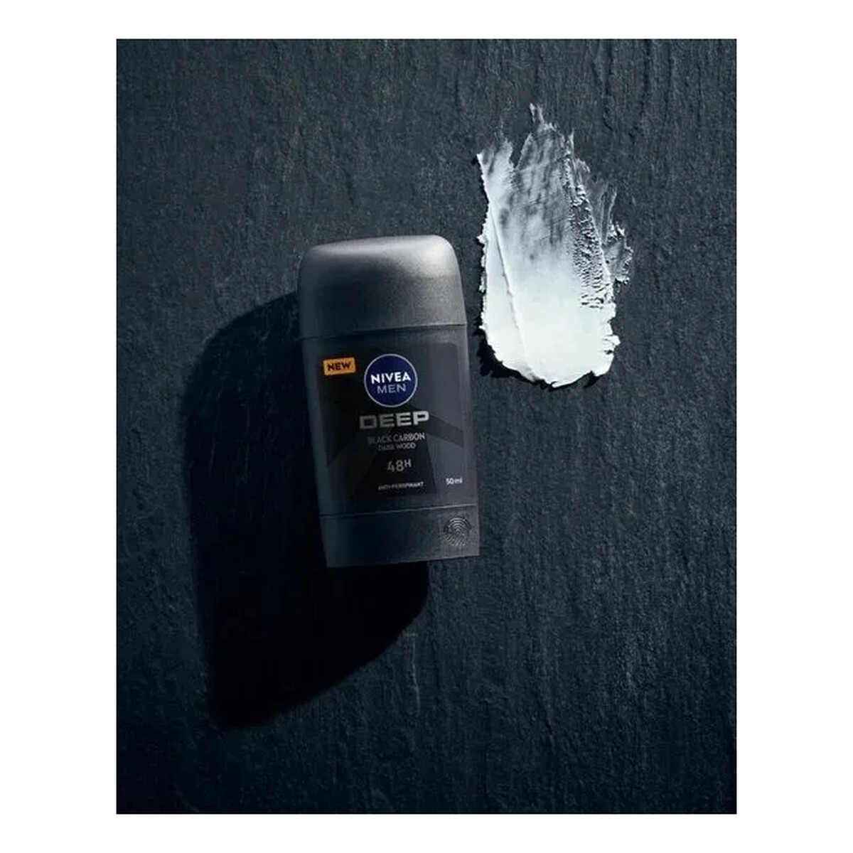 Nivea Deep Black Carbon Dark Wood 48h Anti-perspirant - 50ml