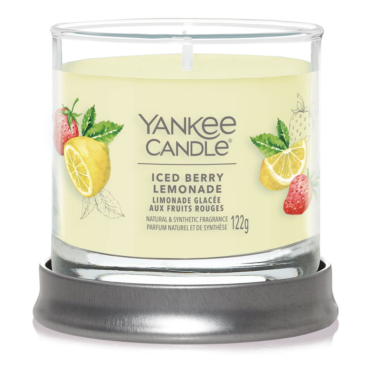 Yankee Candle Świeca zapachowa Iced Berry Lemonade 121g