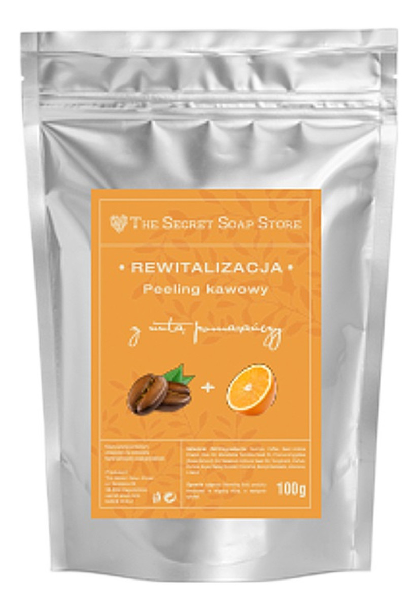 Peeling do ciała kawa z pomarańczą