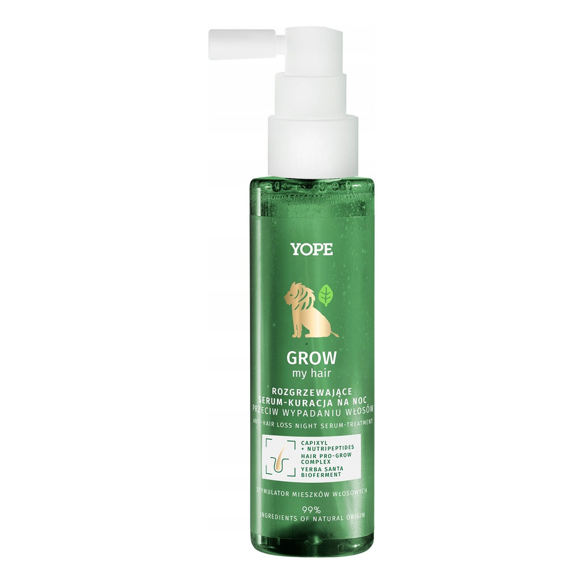 Yope Grow my hair rozgrzewające serum-kuracja na noc 110ml