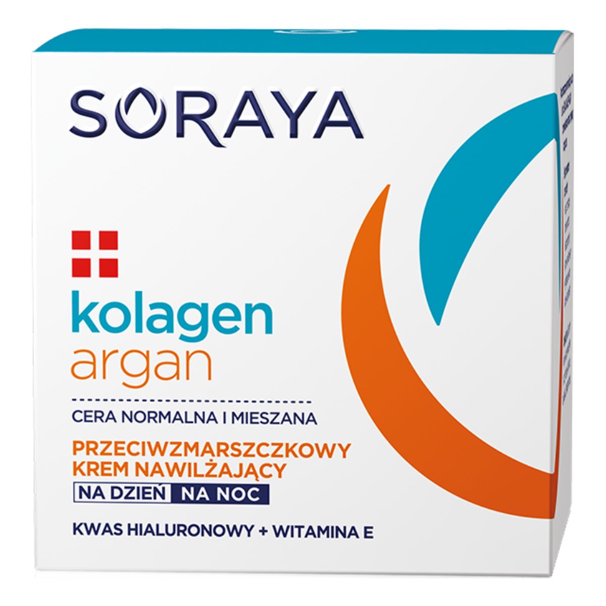 Soraya Kolagen+Argan Nawilżający Krem Przeciwzmarszczkowy Na Dzień i Na Noc 50ml