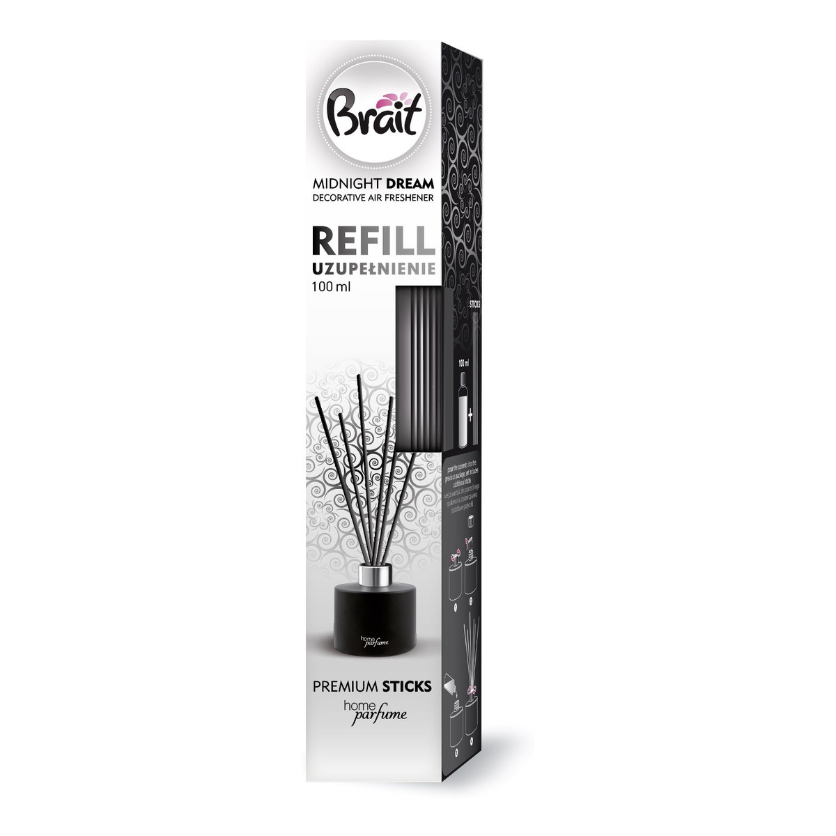 Brait Odświeżacz powietrza Midnight Dream zapas 100ml
