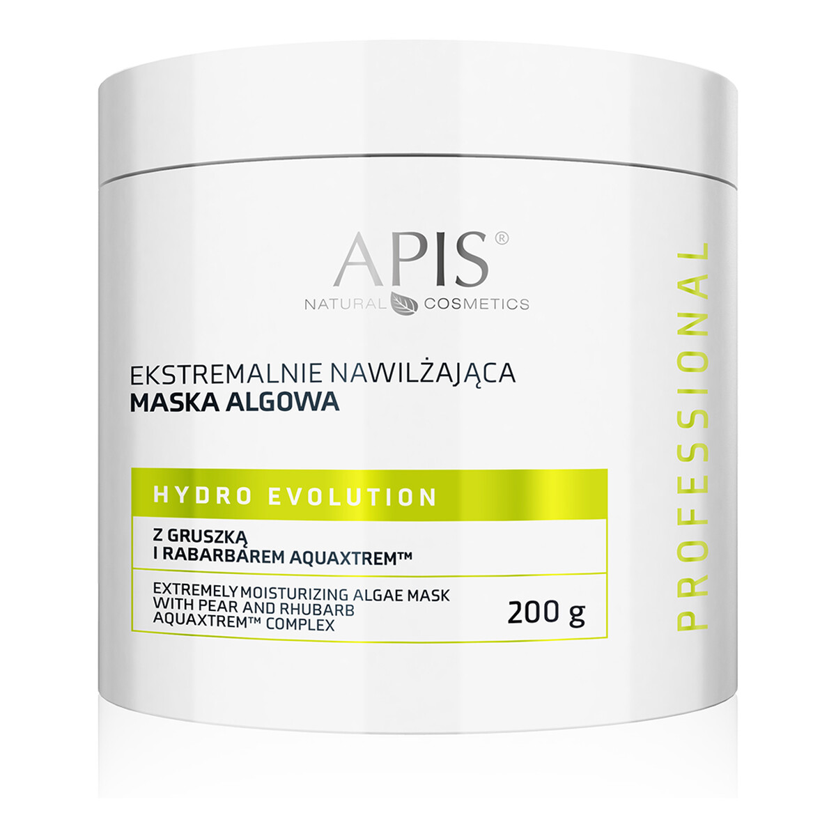 Apis Hydro Evolution ekstremalnie nawilżająca maska algowa z gruszką i rabarbarem AQUAXTREM™ 200g