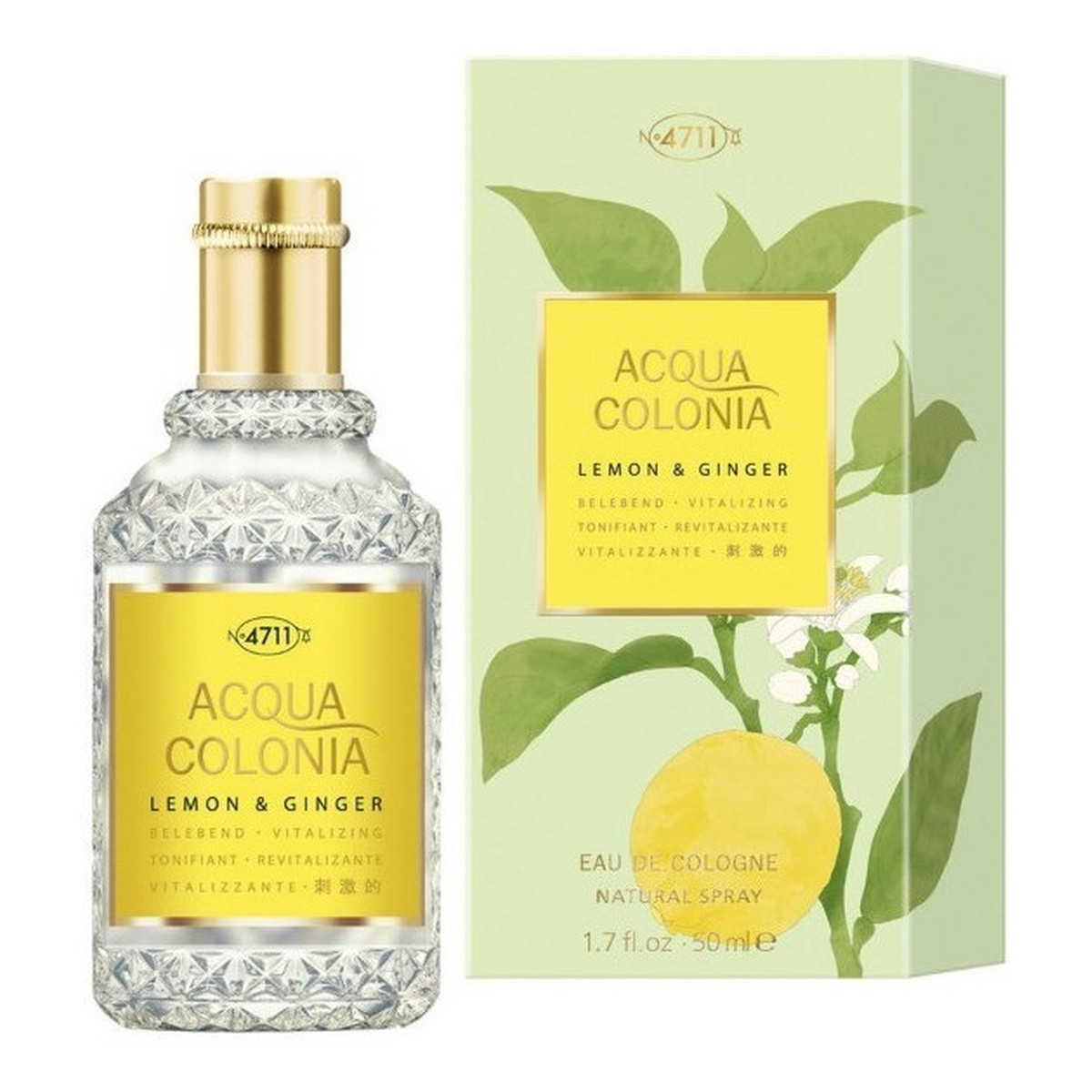 4711 Acqua Colonia Lemon & Ginger Woda kolońska 50ml