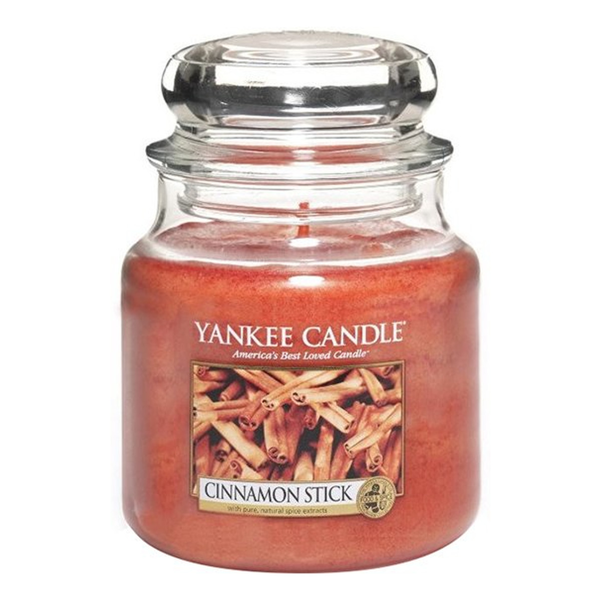 Yankee Candle Med Jar średnia świeczka zapachowa Cinnamon Stick 411g