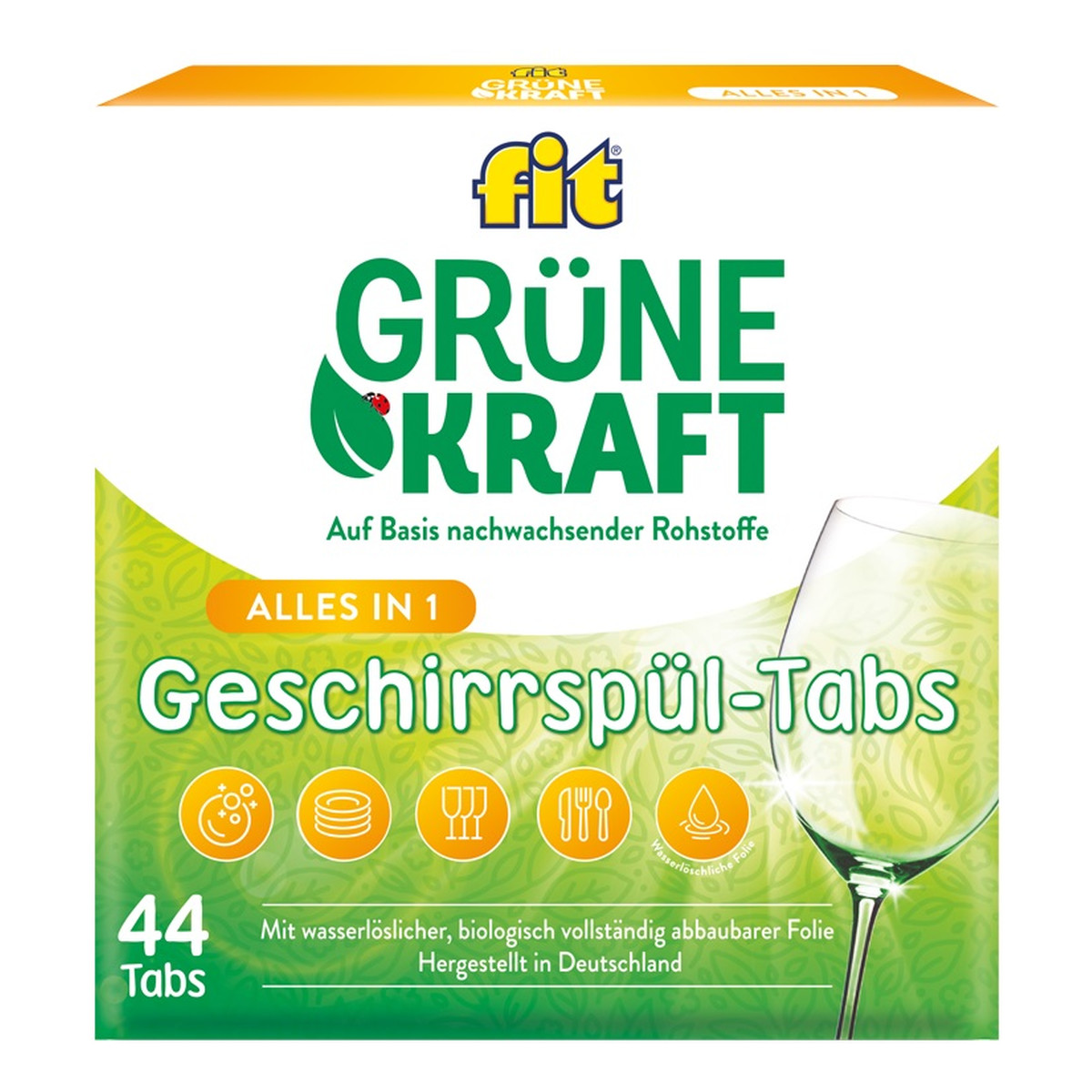 Fit Grune Kraft Alles in 1 tabletki do zmywarki 44szt