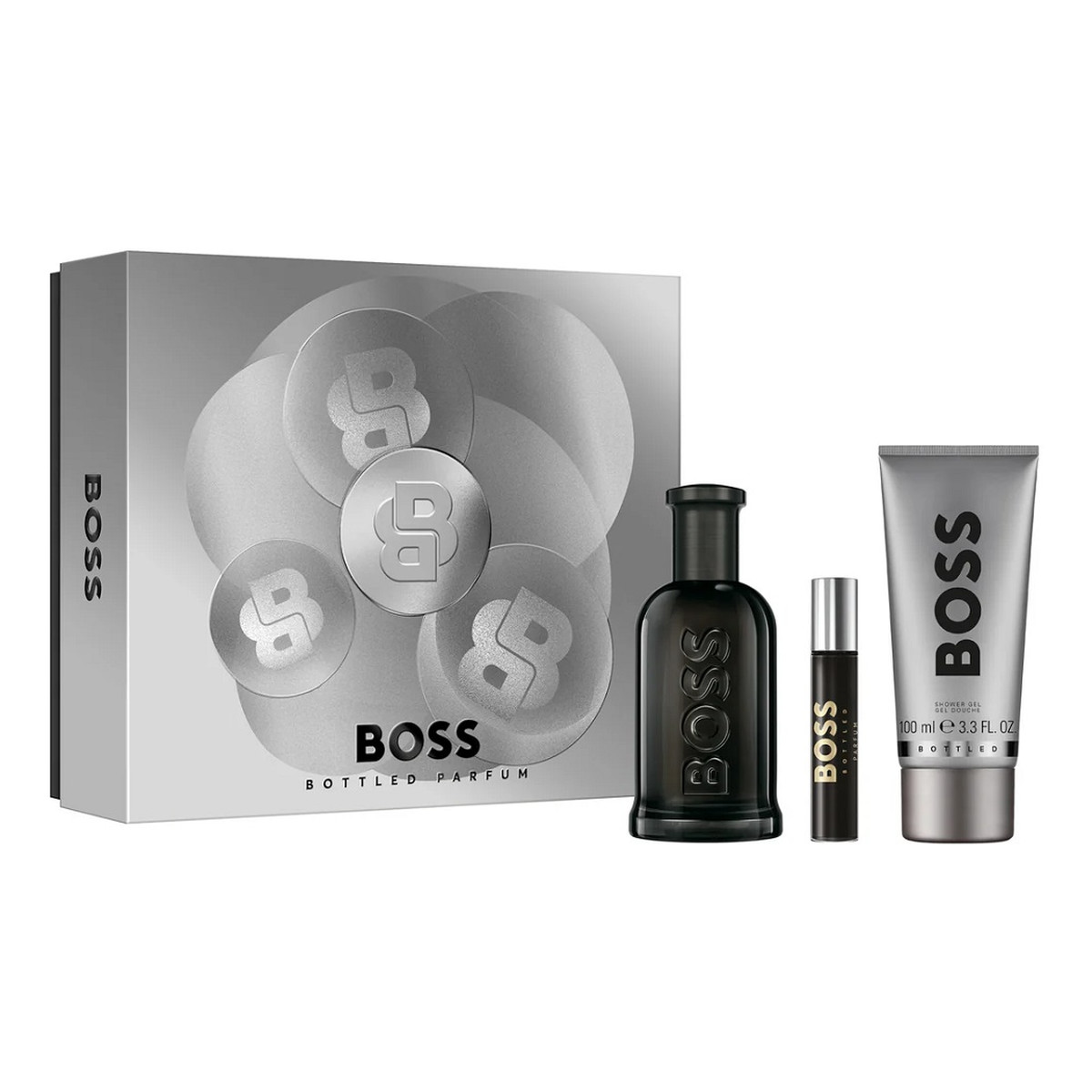 Hugo Boss Boss Bottled zestaw perfumy spray 100ml + perfumy spray 10ml + żel pod prysznic 100ml