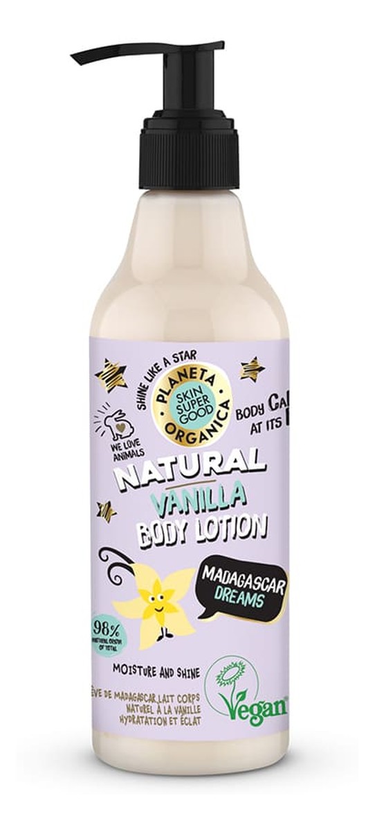 Naturalny waniliowy balsam do ciała Madagascar dreams